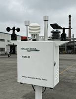 Système de surveillance des COV par capteur PID AQMS-09, analyseur de gaz de combustion avec déshumidification par chauffage, moniteur d'air pour centrale thermique