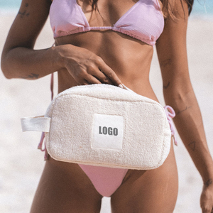 Bolso pequeño con aislamiento de primera calidad con logotipo personalizado, bolsa refrigeradora para picnic con nevera de viaje <span class=keywords><strong>Terry</strong></span> Beach Park para alimentos y bebidas - Product Image 4