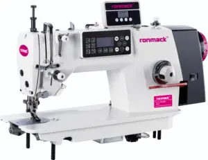 RONMACK RM-9980T-UTD High Speed High Quality Top & Bottom Feed Automatic Industrial Lockstitch Machine