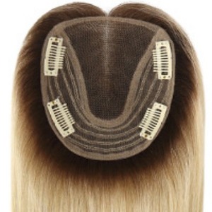 Peluca Blanca Europea y Americana para Mujer, Postizo para Cubrir Canas, Aumentar Volumen, Disponible en <span class=keywords><strong>EBAY</strong></span> - Product Image 3