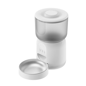 Smart Pet Feeder With <b>Wifi</b> App Control 3L Capacity For Dogs And Cats Detachable Black Version European <b>Plug</b> - Product Image 4