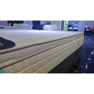 Matelas hybride de sommeil d'hôtel de luxe bien Matelas à ressorts indépendants en acier à haute teneur en manganèse à tissu fin - Product Image 4