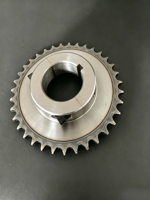 Pignon à alésage fendu 8 mm, 22/24/40 dents pour chaîne 428, compatible avec axe de kart 30/40/50 mm