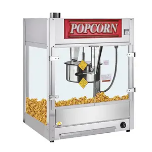 Hete Verkoop Gearomatiseerde Popcorn Popcornmachine Een Pop Corn Machineindustriële Prijzen Commerciële Popcornmachine Popcorn Makers