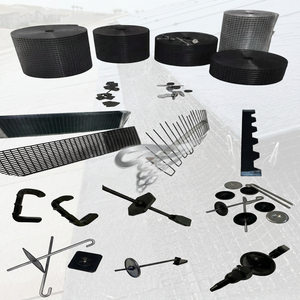Kit de protection pour panneaux solaires en treillis soudé enduit de PVC noir anti-mastication, 6 pouces x 100 pieds, pour toiture, dissuasion des oiseaux et des rongeurs - Product Image 5