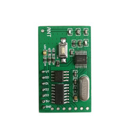 Module récepteur 433Mhz Module Rf 433Mhz émetteur et récepteur Rf carte de commutation de télécommande numérique à 4 voies