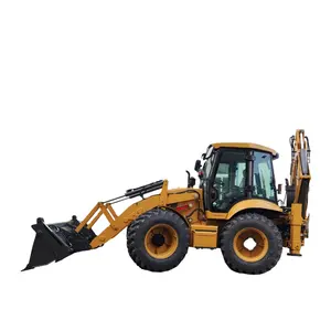 Traktor Kompak Backhoe Loader DIGDOG dengan Loader dan Backhoe End Loader dan Backhoe