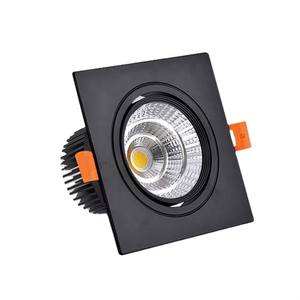 3W 매입형 COB 사각 95x95mm <span class=keywords><strong>LED</strong></span> 다운라이트, 알루미늄 하우징 홀 68mm 79mm 천장 스팟 조명 CRI 95 실내 침실 램프 - Product Image 1