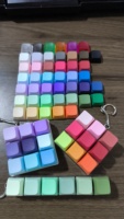 Multi-color XDA2 Blank Keycap 1.7mm Thickness Durable PBT Material 1U Mechanical Keycap With Mx Switch