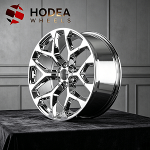 Rines HODEA de Aleación Cromada de 20/22-24/26 Pulgadas para Chevy Silverado, <span class=keywords><strong>Ford</strong></span> F150, Camionetas y SUVs Estadounidenses - Product Image 2
