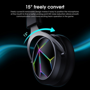 <span class=keywords><strong>ONIKUMA</strong></span> <span class=keywords><strong>X10</strong></span> Pro 3,5mm Over-Ear Stereo Auriculares con cable para juegos Convierte libremente Orejeras cómodas Auriculares con micrófono HD - Product Image 3