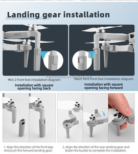 Accesorios de carga útil para drones, lanzador cuentagotas de aire para DJI <span class=keywords><strong>Mini</strong></span> <span class=keywords><strong>2</strong></span>/<span class=keywords><strong>Mavic</strong></span> <span class=keywords><strong>Mini</strong></span> utilizado para lanzar cebo/Regalos/anillo, entrega remota - Product Image 5