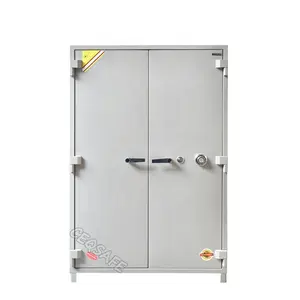 CEQSAFE Bank Tender High Security Metal Digital Hotel Home Electronic Double Doors Big Safe Box