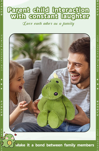 2024 Hot Bán Khủng Long Giáo Dục Điện Tử Mô Phỏng Động Vật Sang Trọng Mềm Parrot Lặp Lại Nói Đồ Chơi Nói Đồ Chơi Cho Trẻ Em - Product Image 4