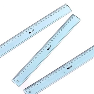 Regla de Dibujo Recta Transparente Simple de Plástico para Estudiantes, Material Escolar y de Oficina a Buen Precio y en Oferta - Product Image 4