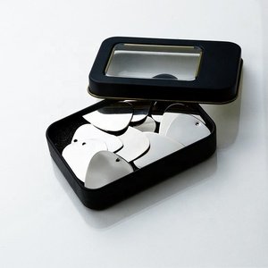 2025 đổi mới Mới Thép không gỉ Kim Loại Tùy chỉnh in Guitar Picks các cặp vợ chồng Vòng cổ/Keychain/Bông tai với logo - Product Image 6