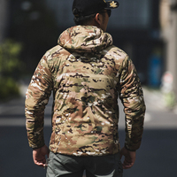 Chaqueta Táctica de Camuflaje Guigu, Cálida, Cómoda y Transpirable, Chaquetas de Camuflaje para Hombre Invierno 2026