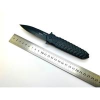 Type de matériel en acier inoxydable utilitaire survie en plein air Camping chasse couteaux de poche pliants couteau tactique
