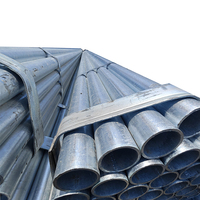 Tuyaux en acier galvanisé GI sans soudure de 200 g/m² conformes à la norme ASTM, longueur 12 m, pour chaudières à mazout et pipelines de forage, soudage disponible