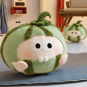 Nouvelle Peluche Super Douce et Mignonne en Forme de Coussin pour Manger des Graines de Melon, Vente en Gros pour Enfants, Filles, Cadeaux d'Anniversaire, ODM - Product Image 5