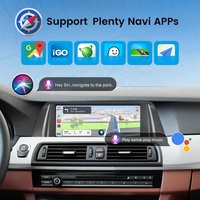 Autoradio stéréo 10,25 pouces 1920*720 pour BMW Série 5 GT F07, mise à niveau de l'écran avec CarPlay Android Auto 2011-2017 Système CIC/NBT