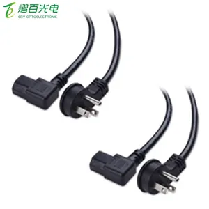 6FT 18 AWG Australia Power Cord (IEC-320-C13 to AS3112) Australia Plug IEC C13 Right Angle PC Power Cord