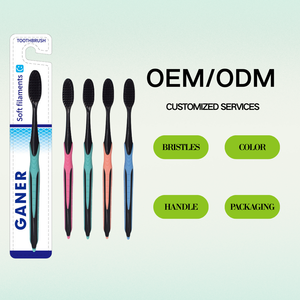 ברזים פחם רך מברשת שיניים למבוגרים טיפול נקי מברשת החניכיים חניכיים שיער בסדר שיניים מברשת שיניים היגיינת הפה - Product Image 4