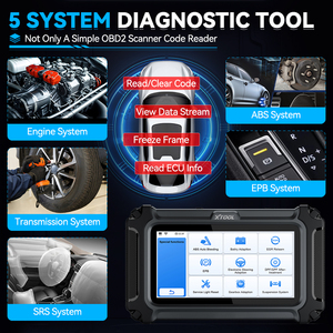 Outil automobile D5S, analyseur de code moteur, machine de diagnostic OBDII 12V pour toutes les voitures D5S XTOOL D5S D5S - Product Image 4