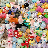 Fabriekslevering 4/8/10/12 inch gemengde dieren knuffels zachte pluche klauwautomaat prijs knuffels bulk groothandel