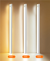 Lampe de Nuit à Détecteur de Mouvement Murale Magnétique Rechargeable USB, Lumière LED pour Armoire et Sous-Meuble