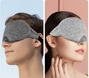 Masque pour les yeux en coton modal doux respirant bandeau réglable pour dormir, voyager, hôtel, <span class=keywords><strong>méditation</strong></span>, jeu - Product Image 4