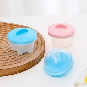 Molde de plástico para huevos, pudín y natillas, para cocina doméstica, para alimentos de bebé, con soporte para huevos, herramienta para cocer huevos al vapor para el desayuno - Product Image 1