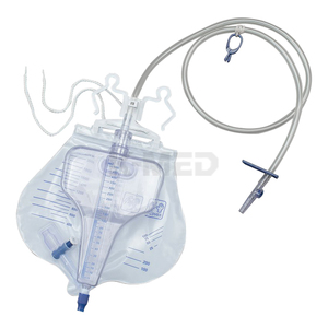 Ce chứng nhận nước tiểu Túi 2000ml dùng một lần nước tiểu thoát nước Túi Y Tế dùng một lần nước tiểu túi cho nam giới - Product Image 1