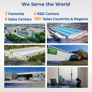 Jracking mạnh mẽ thép mạ kẽm kho lưu trữ Kệ Euro Heavy Duty Pallet Hệ thống kệ cho hậu cần - Product Image 5