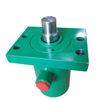 Petit vérin hydraulique à double effet en acier inoxydable, 3 tonnes de poussée, course de 60 mm, montage à bride, alésage personnalisé, fabricant OEM