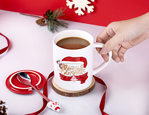 Factory Hot Sale 380ml Christmas Gift Cup Ceramic Coffee Mug Christmas Coffee Cups <b>Personalised</b> Mug Cute Mugs - Product Image 1