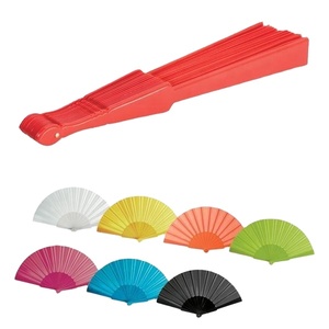 Éventails en plastique de style féerique de couleurs assorties en gros pour la promotion d'entreprise et les cadeaux - Product Image 5