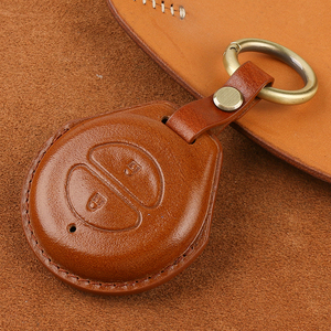 Housse de porte-clés en cuir véritable de luxe pour Harley Davidson <span class=keywords><strong>Street</strong></span> Glide X48 Indian Chieftain - Product Image 4