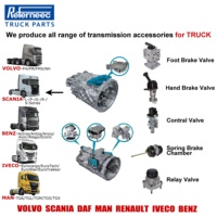 Pièces de moteur de camion lourd soupape de frein soupape de décollage de force chambre de frein à ressort de camion pour remorque de camion SCANIA VOLVO DAF