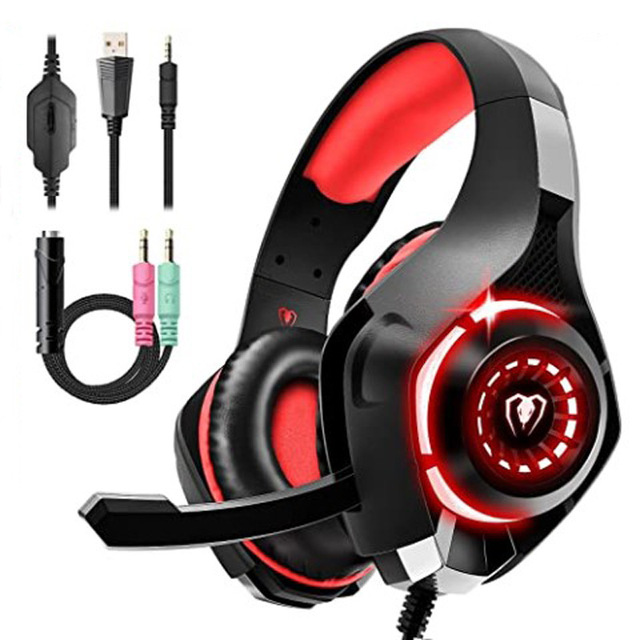 Spot High Quality Headset Gaming Headset 3.5MM Cell Phone Computer Tablet Game Machine Universal Headset Wholesale