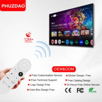 Reemplazo de Venta caliente para Google TV 4K Control remoto inalámbrico Material ABS Control remoto de voz de Google G9N9N