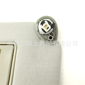 Honda Accord Sun Visor Gray Right Side 83230TA0A91ZA 83230TA0A91ZB Foldable With Mirror - Product Image 4