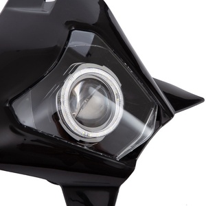 Conjunto de Faros LED para Motocicleta, Luces Delanteras de 12V para Modificación/Actualización Todoterreno - Product Image 2