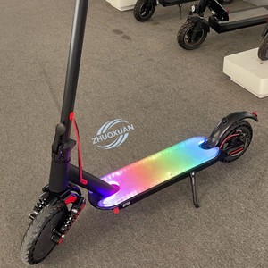 Trottinette électrique pliable personnalisable avec pneus gonflables/à nid d'abeille de 8,5 pouces, en alliage d'aluminium, pour adultes - Product Image 3