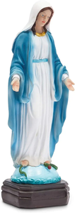 Estatua <span class=keywords><strong>de</strong></span> 12 pulgadas <span class=keywords><strong>de</strong></span> color, estatua <span class=keywords><strong>de</strong></span> Nuestra Señora <span class=keywords><strong>DE</strong></span> LOS Milagros, estatua religiosa <span class=keywords><strong>de</strong></span> resina <span class=keywords><strong>de</strong></span> bendición <span class=keywords><strong>de</strong></span> la Virgen María, regalo religioso católico - Product Image 3