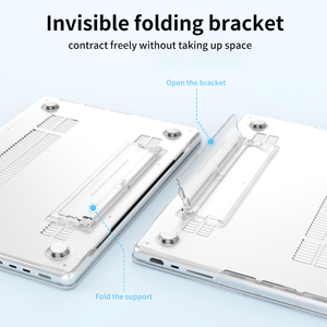 Nueva Funda Protectora Mate 2026 con Base Elevadora para Carcasa de <span class=keywords><strong>Laptop</strong></span> <span class=keywords><strong>Apple</strong></span> MacBook Pro Air - Product Image 2