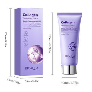 Limpiador Facial de Colágeno <span class=keywords><strong>BIOAQUA</strong></span>, <span class=keywords><strong>Espuma</strong></span> <span class=keywords><strong>Limpiadora</strong></span> Facial, Blanqueador de Piel, Control de Grasa, Refrescante - Product Image 6
