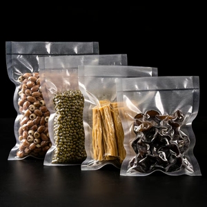 ถุงเก็บสุญญากาศพลาสติกแบบใสบรรจุอาหารแช่แข็งปิดผนึก3ด้านเป็นมิตรต่อสิ่งแวดล้อม - Product Image 3