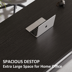 Thiết kế công nghiệp đơn giản máy tính Màu Đen nghiên cứu bàn làm việc hiện đại hiện đại nhà văn phòng PC viết bàn - Product Image 3