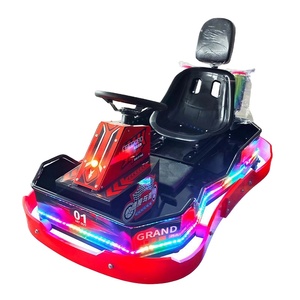 Voiture tamponneuse électrique pour enfants, véhicule de parc d'attractions, coque robuste, propulsion motorisée, télécommande, sécurité et divertissement - Product Image 1
